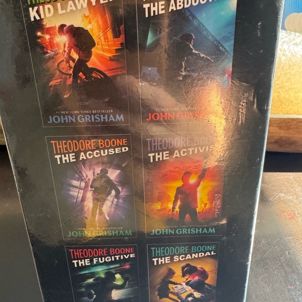 Theodore Boone 6-Book Box Set -- John Grisham - Picture 3 of 4